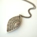 Strawflower - Earthy Porcelain Pendant