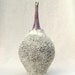 Sculptural Pod Vase with Cup Fungus