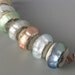 Soft Glow -handmade glass beads