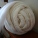 merino wool roving spinning fiber felt making fiber-undyed 1/2 pound