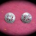 1953 Ghoe Mexican Silver Earrings.