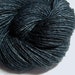 Handspun Yarn Thick and Thin Single Naturally Dyed in Osage and Indigo Coopworth and Silk 'Moon Beam'