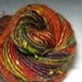 Handspun Art Yarn Thick and Thin Single 'Heirloom Salad'
