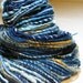 Handspun Art Yarn Corespun Sheeping Beauties 'The Blues'