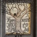 Custom Framed Winged Heart Carved Tree Art Print 11 x 13