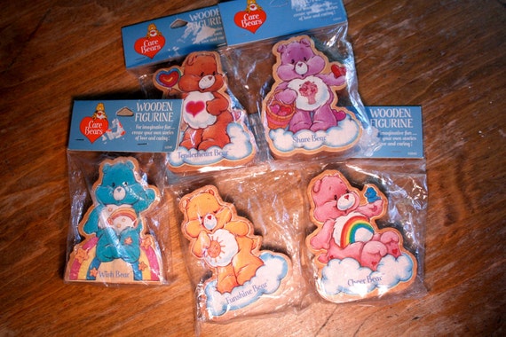 care bear figurines vintage