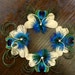 Set of 7 Regal Peacock Feather Hair Clips