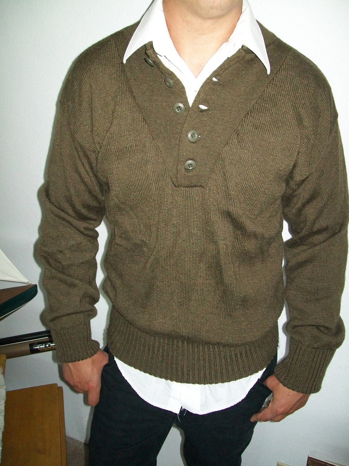 wool ww2 sweater