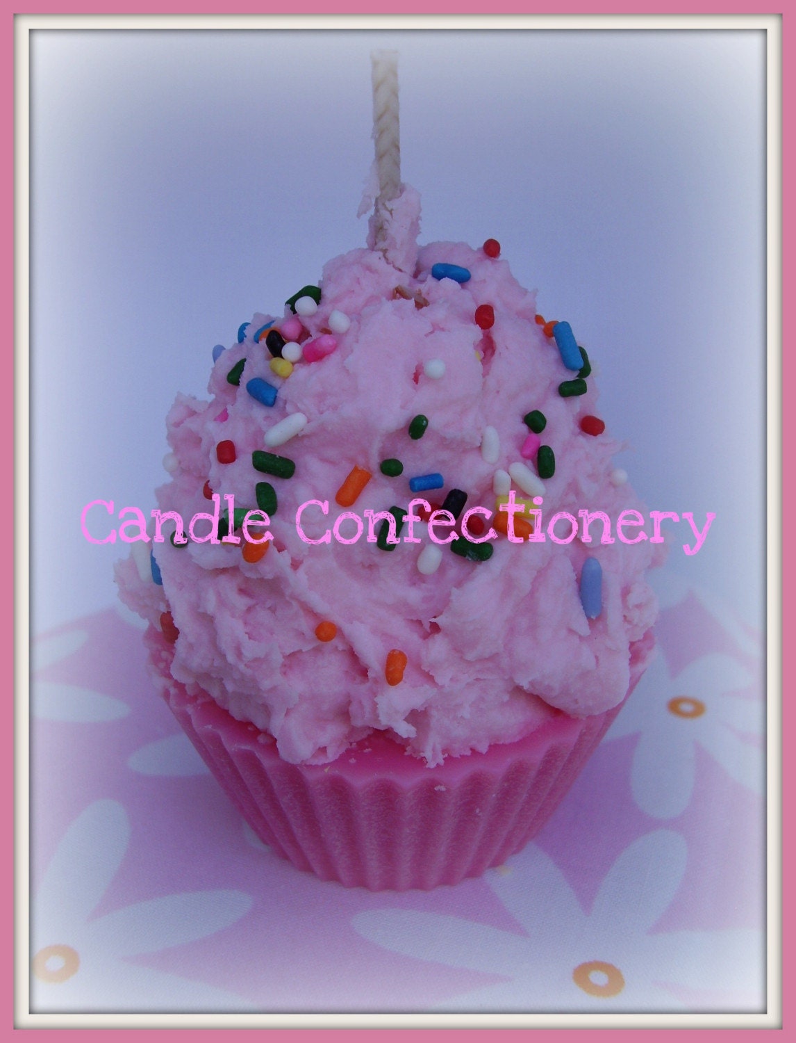 Sweet Treats Cupcake Candle