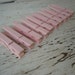 Set of 10, Light Pink Clothespins