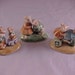 3 Enesco Porcelain Mouse Figurines