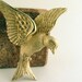 Vintage Bird Brooch Napier Gold