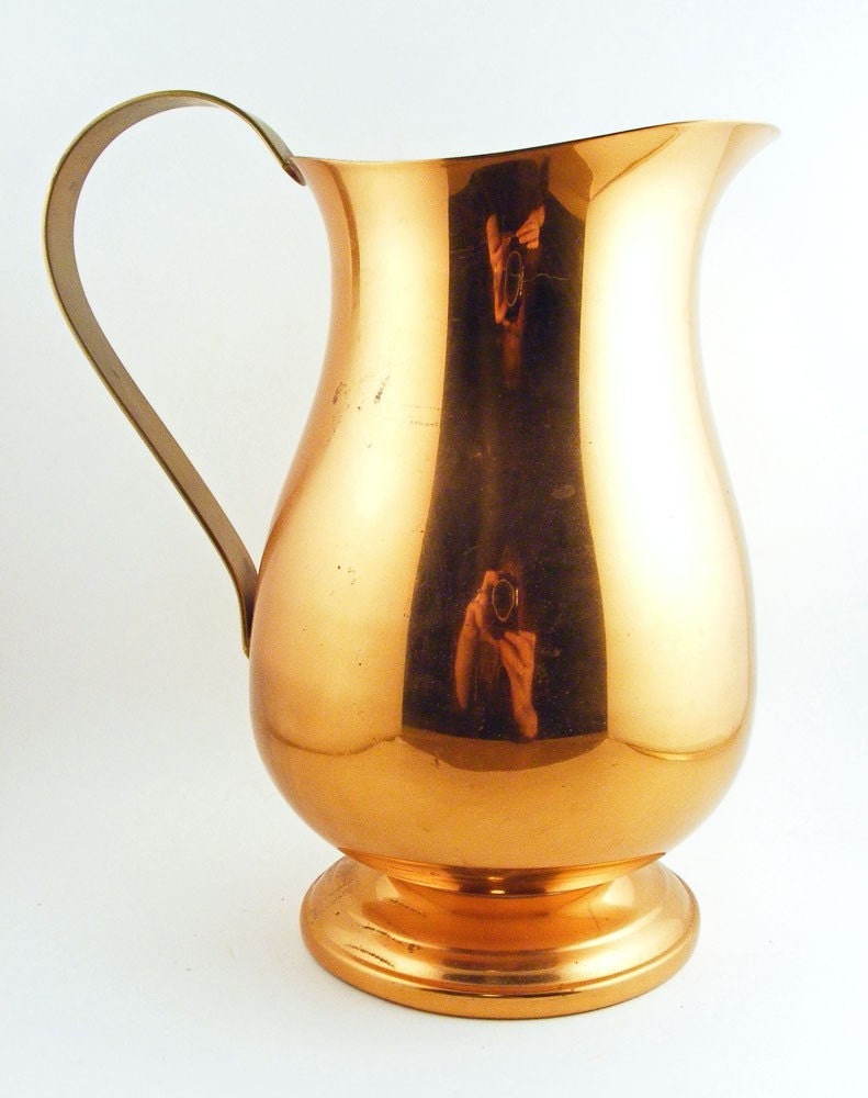 Vintage Pitcher Coppercraft Guild Copper