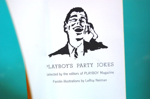 Vintage Playboy Party Joke Book 1960s Femlin Pin Up Cartoon 5993