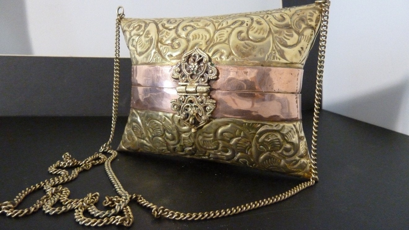 Brass and Copper Purse