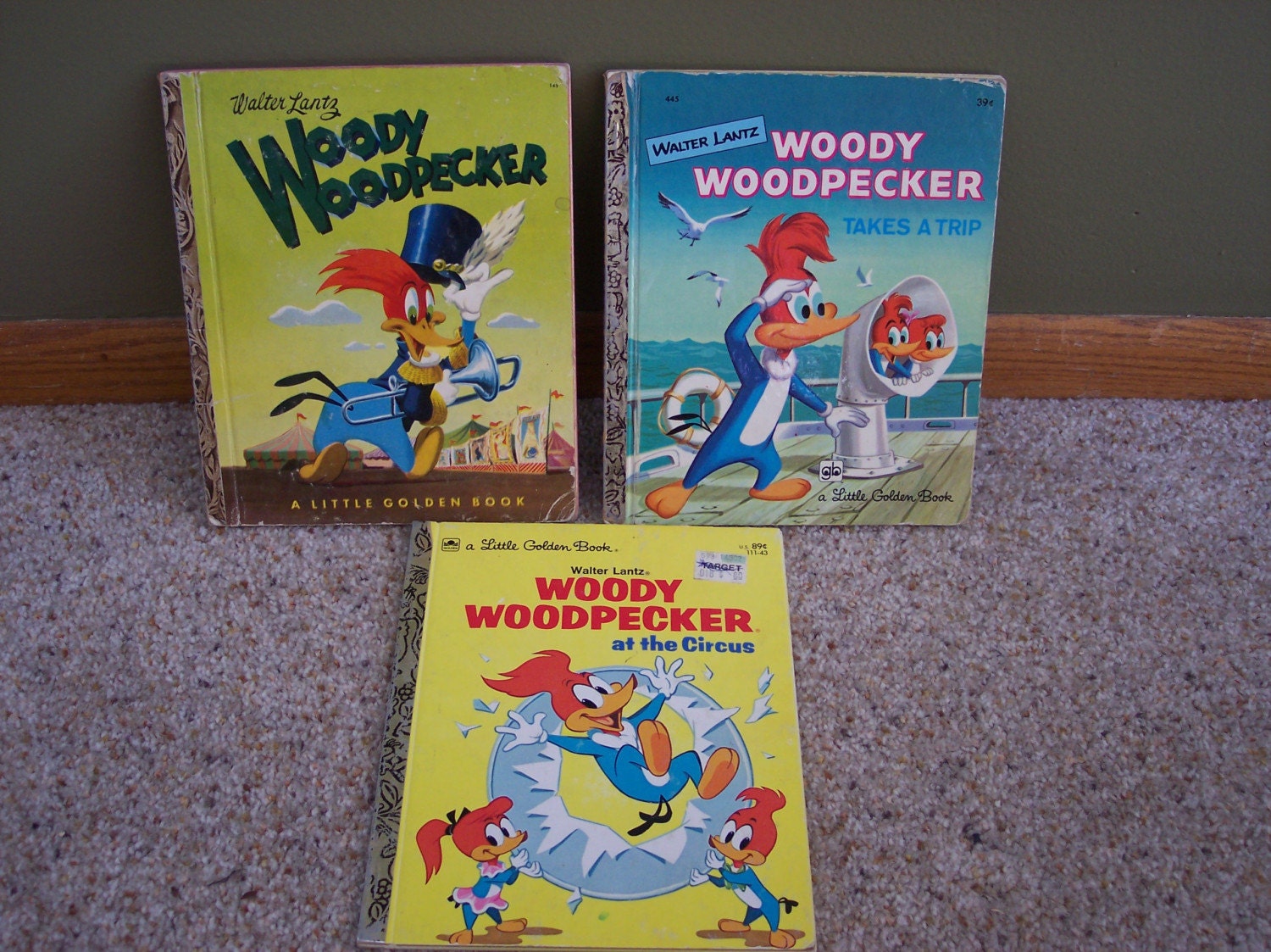 Woody Woodpecker Little Golden Books