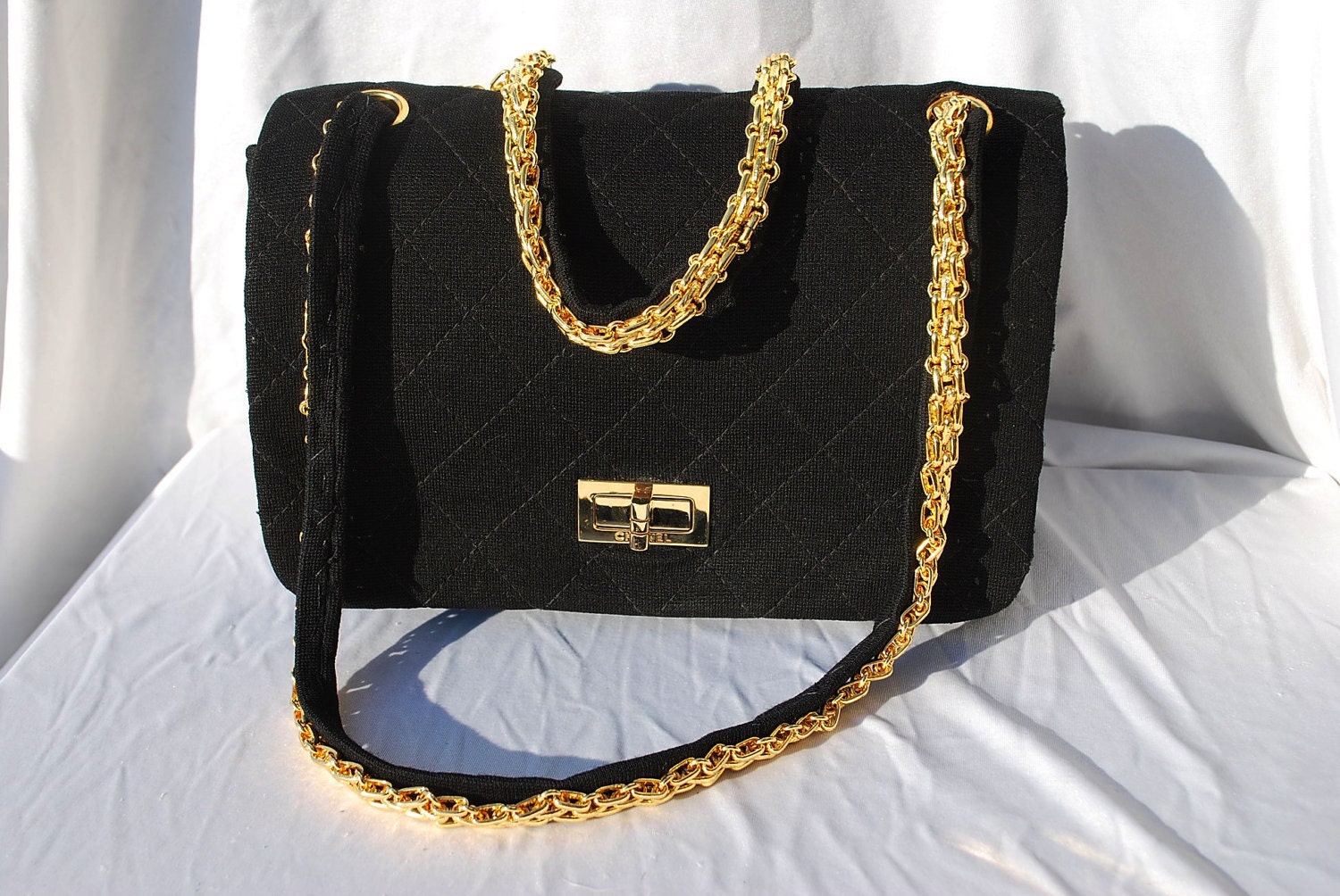 ON HOLD Vintage CHANEL bag the original 1950's 2 55