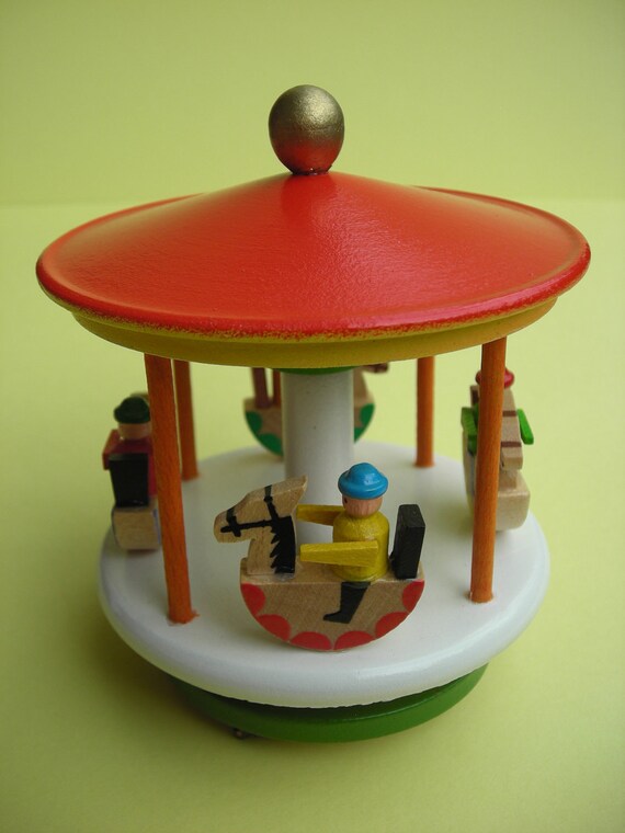 carousel wooden toys tesco