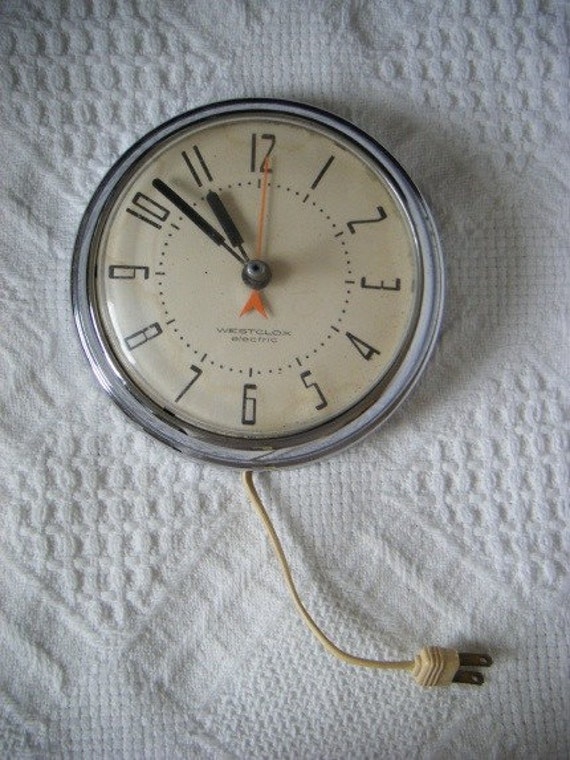 Vintage Westclox wall clock