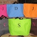 18 Personalized Embroidered Essential Tote Bag-THIS IS FOR 18 bags