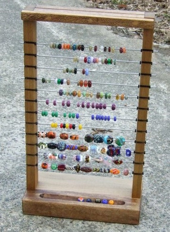 Bead Display for Lampwork Beads