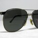 Vintage Sunglasses. Mad Men Don Draper style Aviators.
