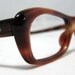 Vintage Eyeglasses Tortoise Angular Square Shape Cat Eye Glasses