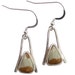 Picture Jasper Earrings Set in Sterling Silver epjd1596