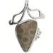 Petoskey Stone and Sterling Silver Pendant ppkyg1969