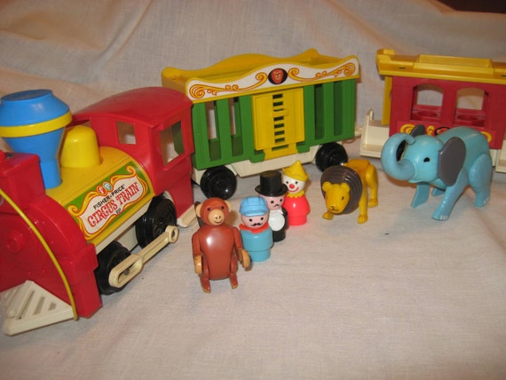 fisher price circus train 1980