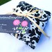 Sachets, Dried Lavender, Handmade Black and White Lavender Sachets - Set of 3 by MontanaDaisyGirl on Etsy