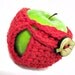 Bright Red Apple Cozy