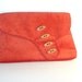 RHONDA- 1920's Asymetric clutch with wood buttons