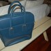 Retro Blue Carry On Bag with Handles - Retro Bag - at Retro Daisy Girl