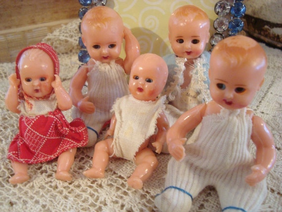 Creepy Baby Dolls 3-Inch Mini Plastic Babies by ...