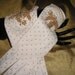 Vintage Glamorous pr.Ladies Jeweled,beaded fancy dressup,party Gloves hand made MIB..