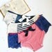 Nautical Retro Pin-up Cheeky Panties 3 for Sixty Dollars Handmade to Order Lingerie