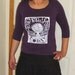 Even if the World Ended Tommorrow, I Would Still Plant a Tree Today T Shirt Tshirt - Purple - Medium 3/4 quarter sleeves