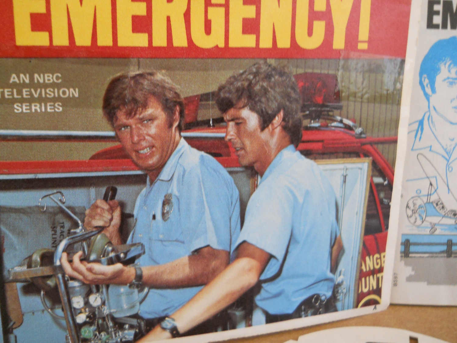 TV show Emergency ViewMaster 3 reels Rampart General Roy