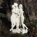 RESERVED-The Three Muses Vintage Bisque Statue