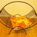 Vintage Atomic Mid Century Magazine Rack or Log Holder SALE