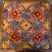 Handcrafted Batik Quilted Pillow Cover/ Table topper