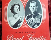 1960 Daily Sketch Royal Family Calendar