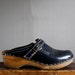 vintage navy clogs size 37