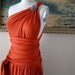 Indian Summer Short Tea length Convertible Wrap Dress