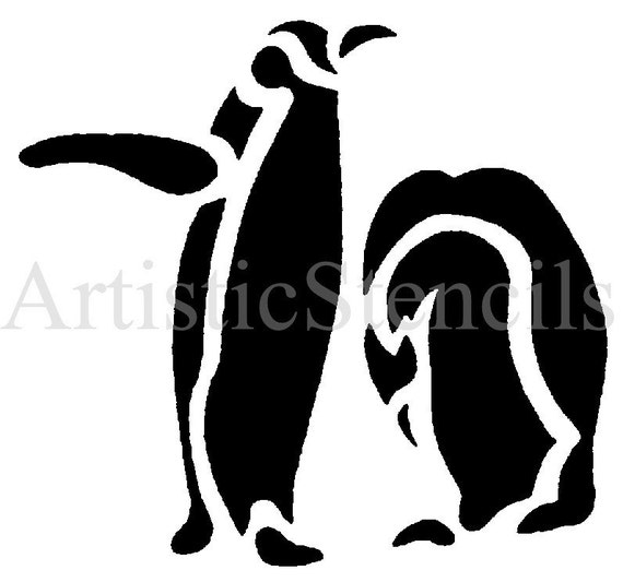 penguin-stencil