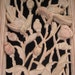 Vintage Hand Carved Hardwood Bird Crown Molding from Church Architectural Salvage
