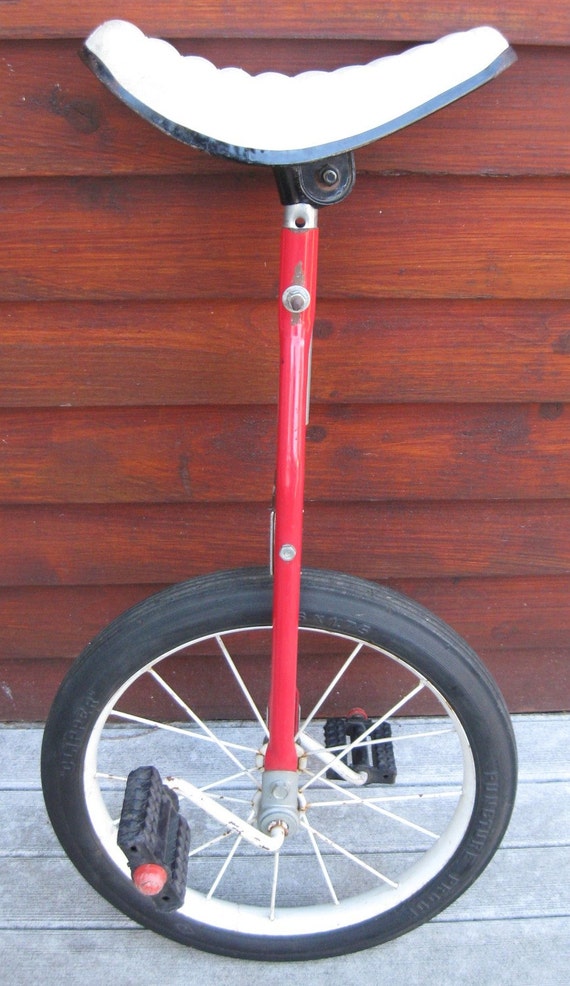SEARS 1970s Unicycle withTroxel Seat and Puncture Proof Tires