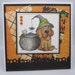 Halloween Pup - Handmade Greeting Card