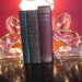 L.E. Smith Rearing Horses Bookends 1940s